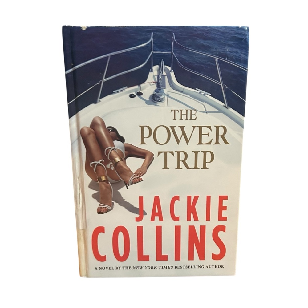 “The Power Trip” by Jackie Collins Hardcover Novel Book